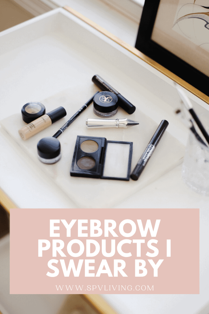 Eyebrow products I swear by