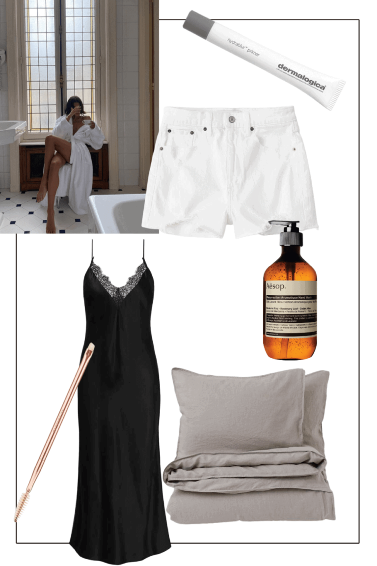 Friday Five – silk dress, eyebrow brush, and more.