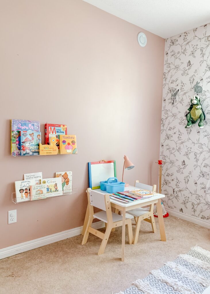 our homeschool room for small children