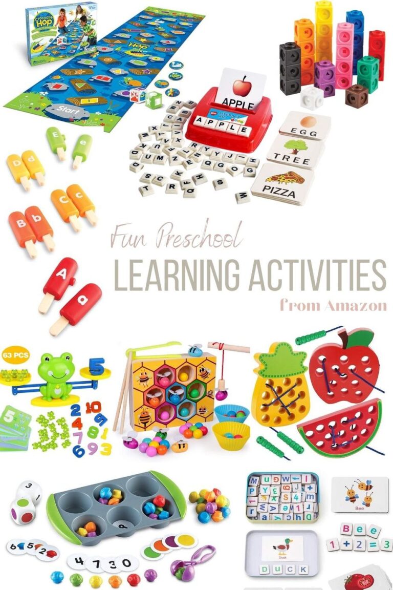 9 Preschool Resources from Amazon!