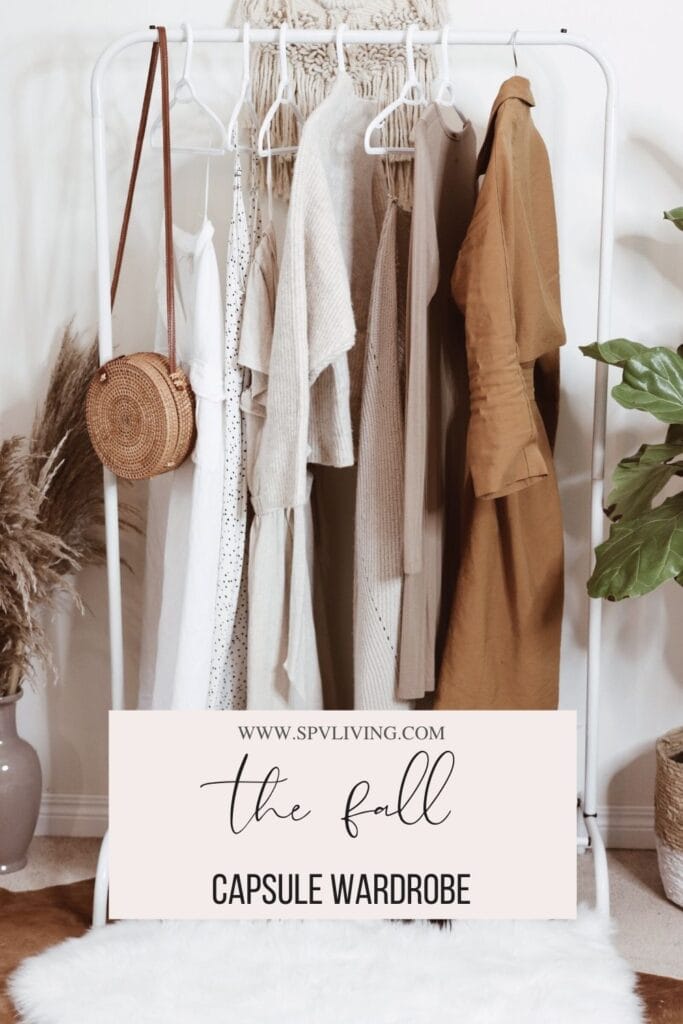 how to put together a fall capsule wardrobe