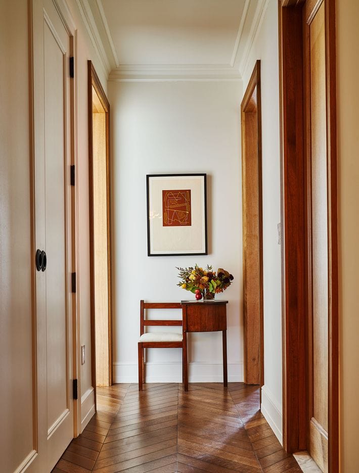 publishing limited quay home, how to style a hallway.