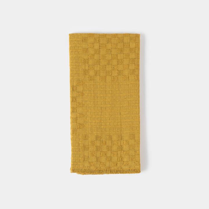 Mustard Weave Dish Towel