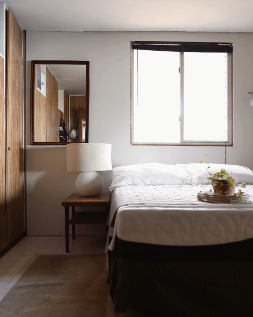 wall panelling for the cottage bedroom update 