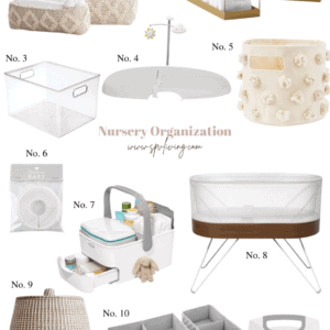 11 Nursery Organization Ideas