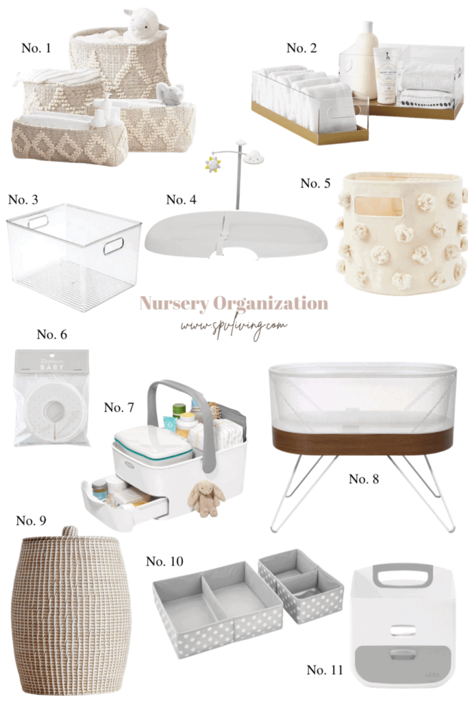 11 Nursery Organization Ideas