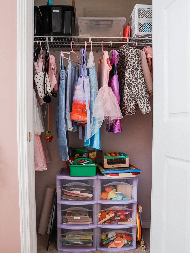 How to Create a Pretty and Functional Kids Closet (on a budget) - THE  SWEETEST DIGS