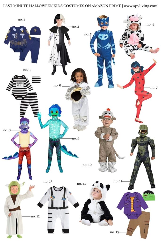 Last-Minute Halloween Costumes for Kids from Amazon!