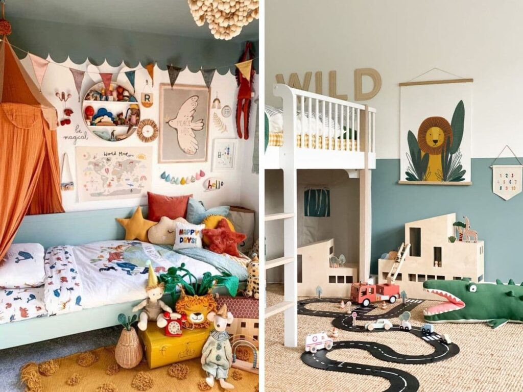 A Newborn and Toddler Shared Room Design Plan
