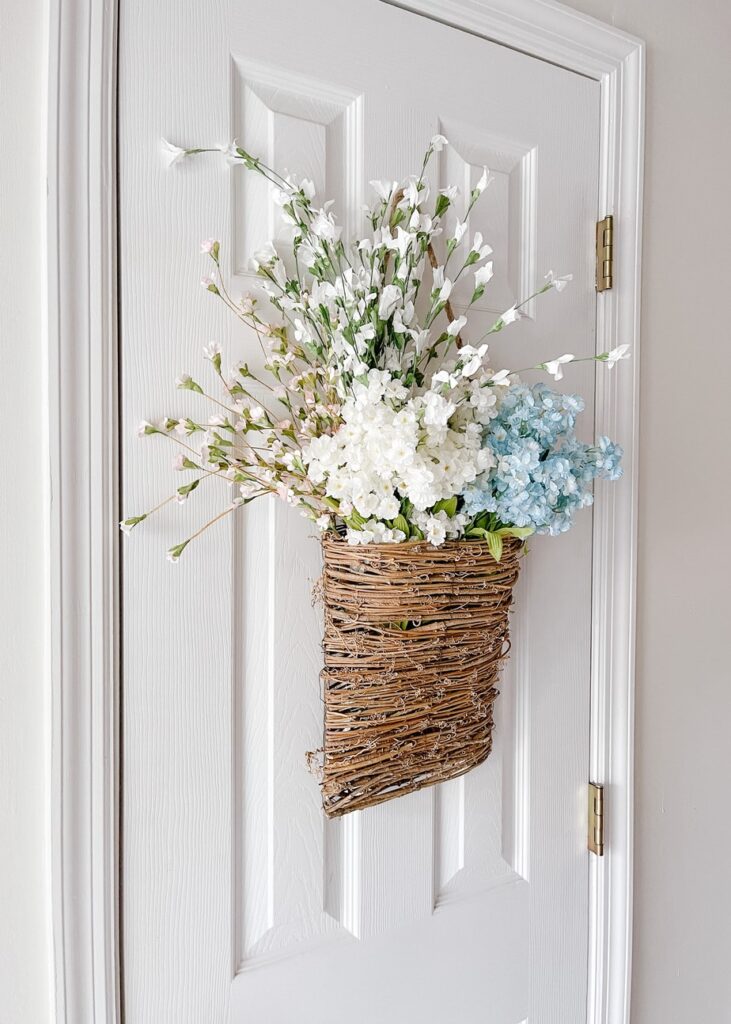 Easter Door Decorations - Floral Basket
