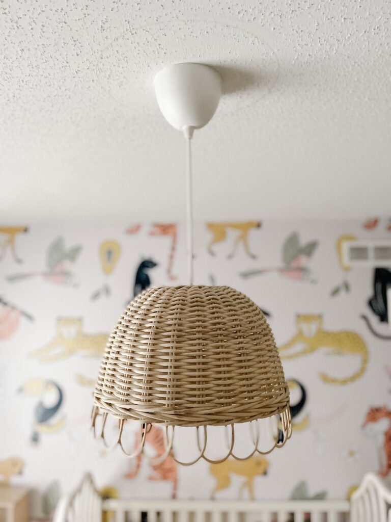 How to Make a Rattan Pendant Light