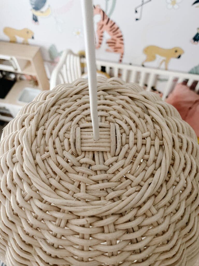 rattan pendant light IKEA