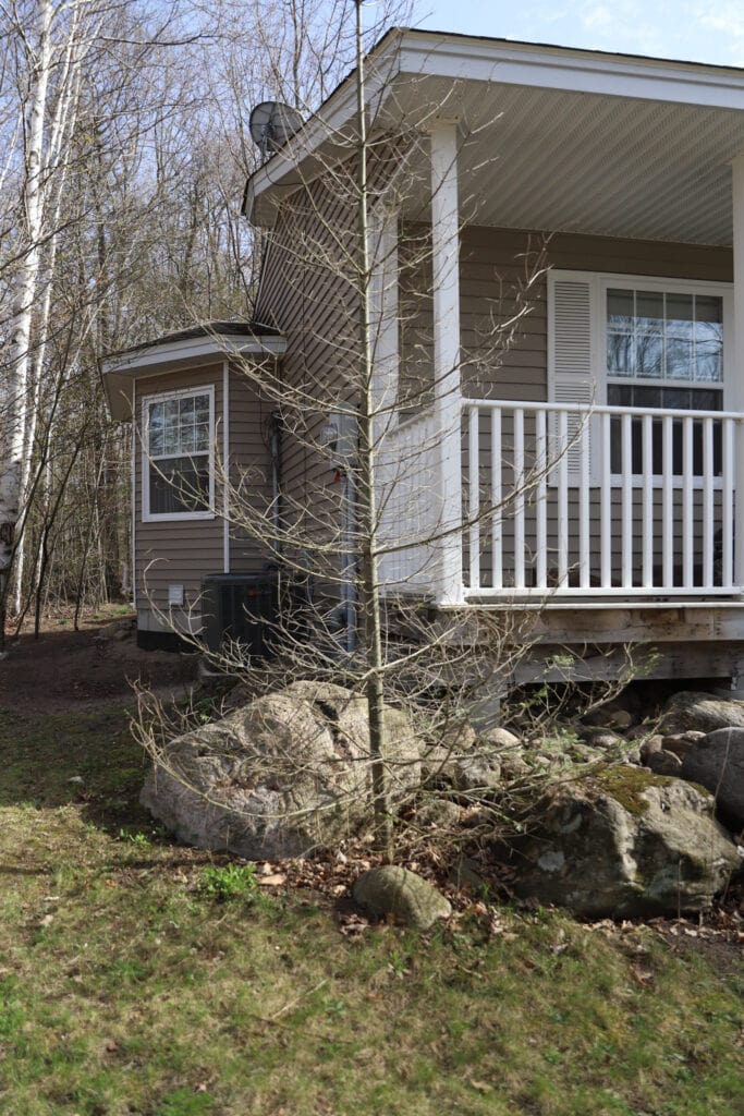 cottage in the woods basement remodel