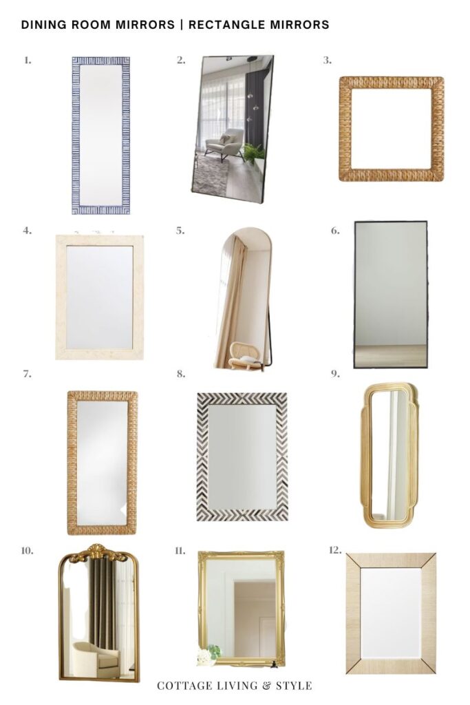 Rectangle Mirrors