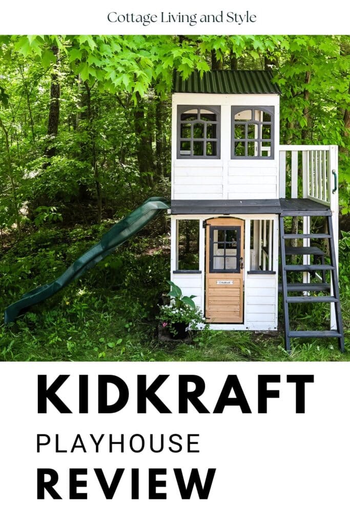 Review of the Kidkraft Playhouse from Costco Cottage Living and Style