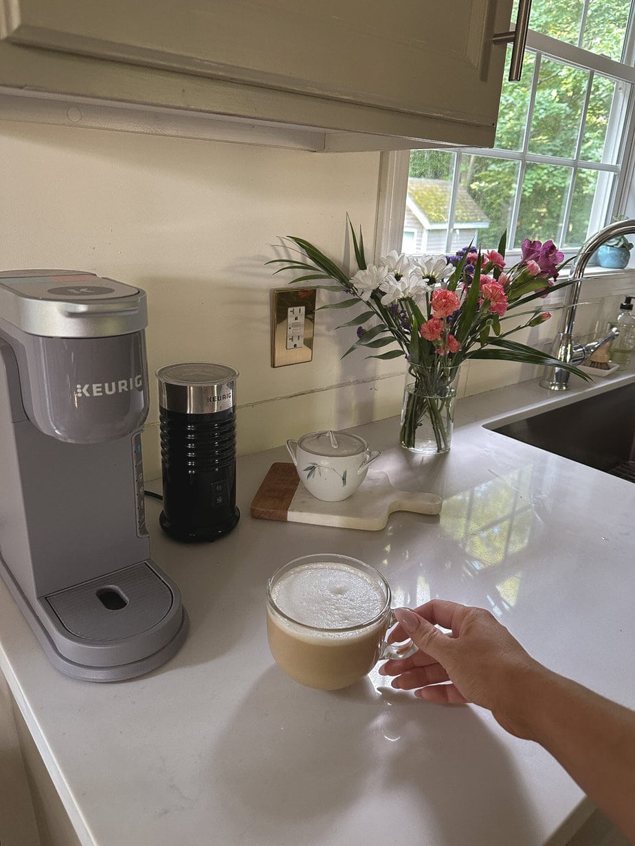 How to make a latte with the new Keurig® Milk Frother 